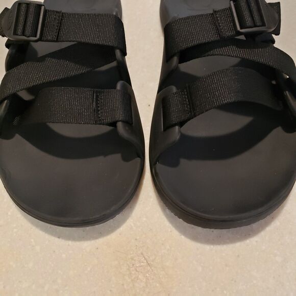 Chaco Chillos Slide Black/Black Comfort Sandal Men's US size 13 - Picture 3 of 6